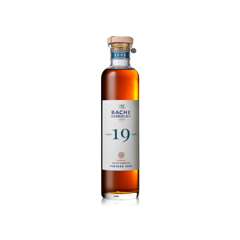 Millésime 2002 Grande Champagne (19 Ans) Cognac Bache-Gabrielsen édition limitée
