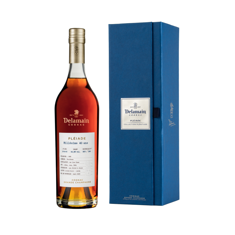 Millésime 1983 40 ans Grande Champagne Cognac Delamain édition limitée