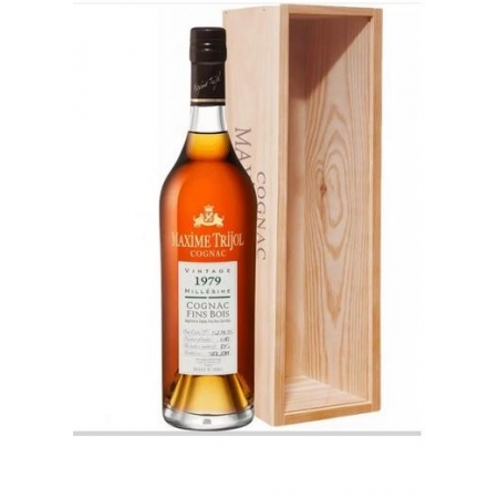 Millésime 1979 Fins Bois Cognac Maxime Trijol édition limitée