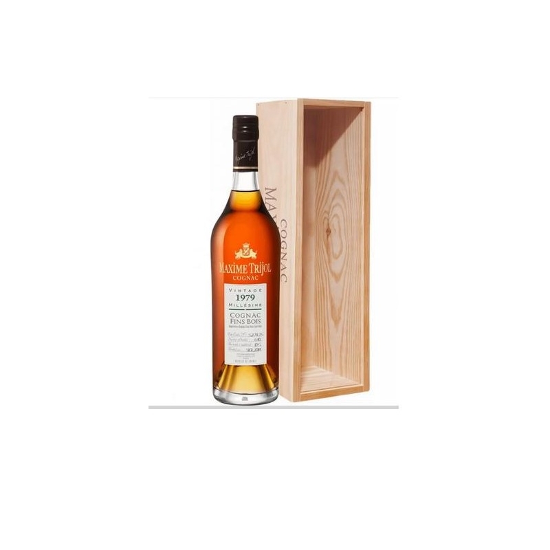 Millésime 1979 Fins Bois Cognac Maxime Trijol édition limitée