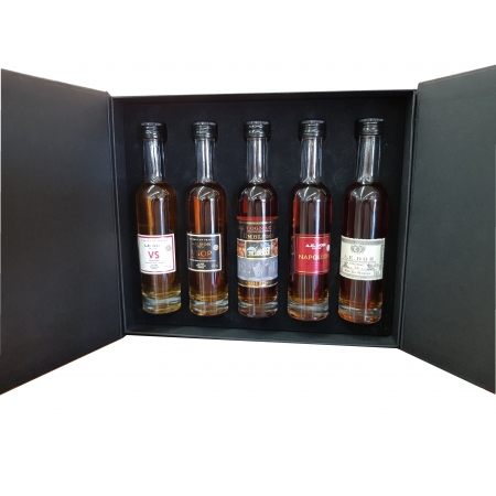 Tasting Box 5x10 cl A.E. Dor Cognac
