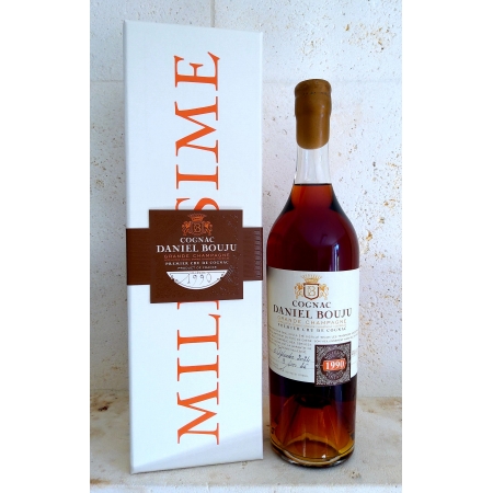 Millésime 1990 Grande Champagne Cognac Daniel Bouju édition limitée