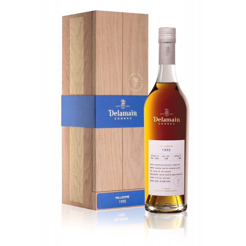 Millésime 1995 26 ans Grande Champagne Cognac Delamain édition limitée