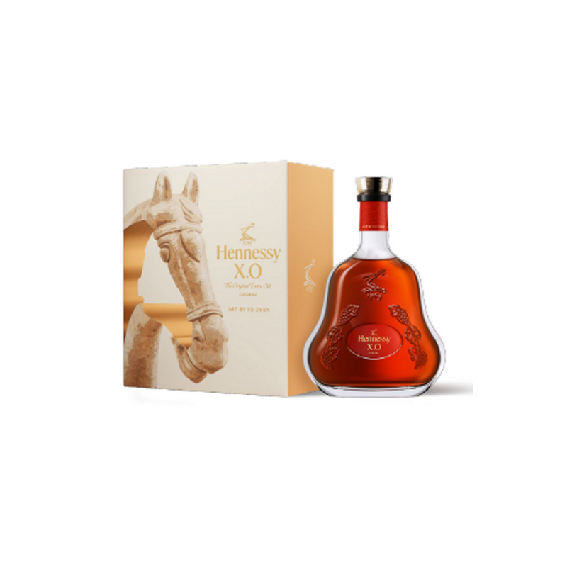 Hennessy XO Cognac Chinese Lunar New Year 2026 - Art by Xu Zhen - Horse Limited Edition